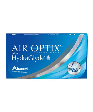 lentes de contacto Air Optix Plus HydraGlyde 3